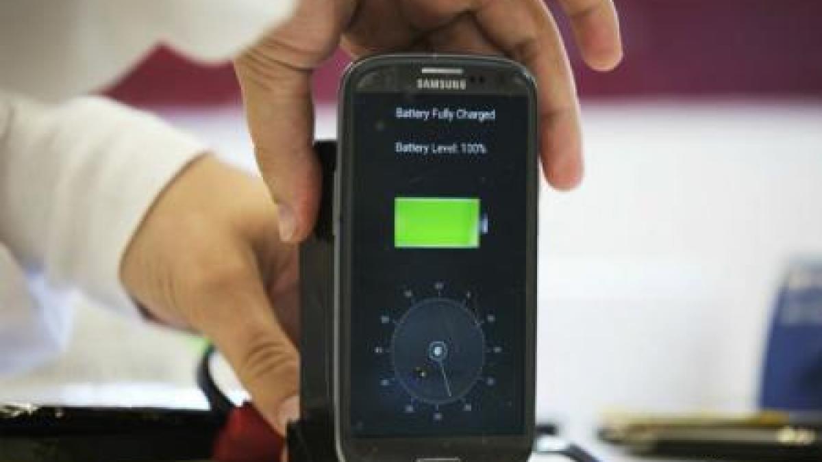 inventia care iti va incarca telefonul mobil in patru secunde