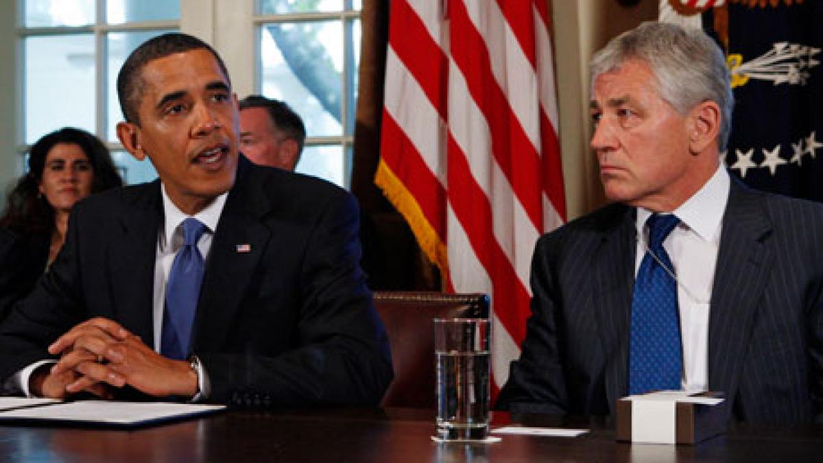 jocul puterii face victime primul care paraseste cabinetul obama este hagel secretar american al