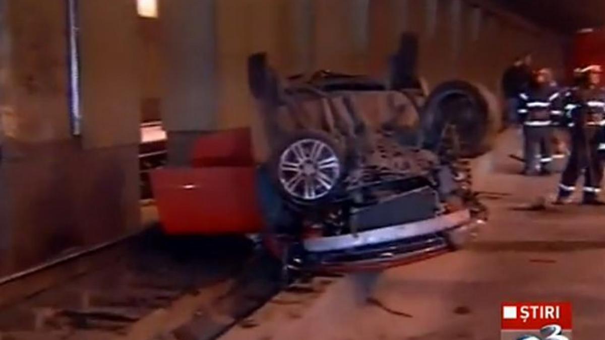 accident in pasajul lujerului din bucuresti circulatia tramvaiului 41 blocata