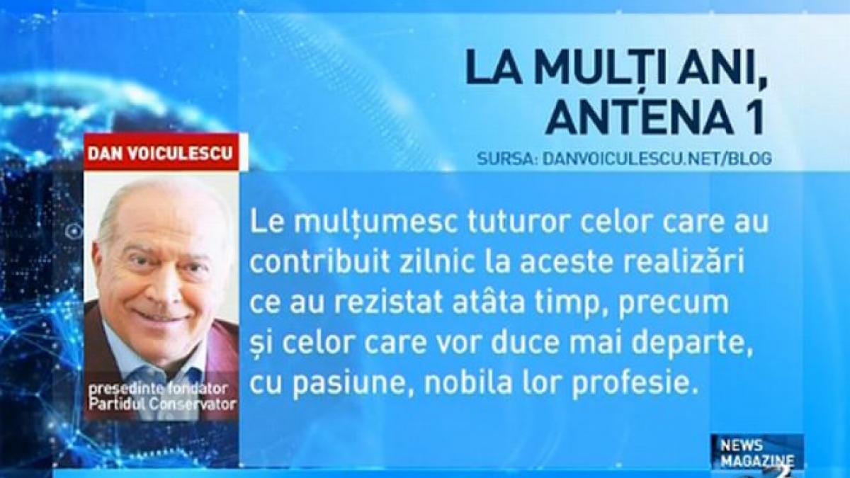 antena 1 sarbatoreste 21 de ani de la infiintare