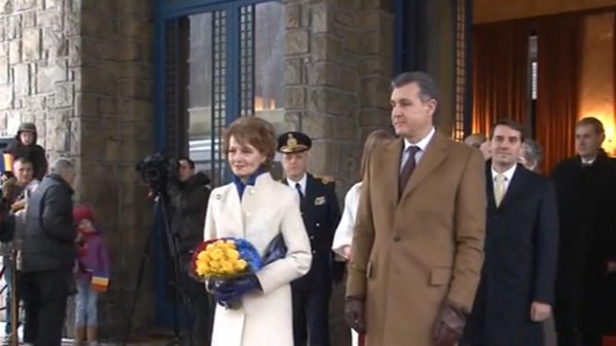 membrii familiei regale au marcat ziua nationala a romaniei printr o calatorie cu trenul regal