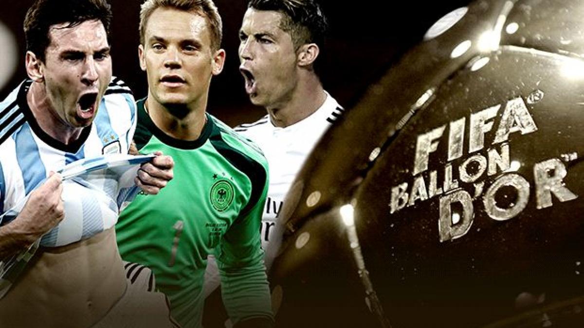ronaldo messi si neuer ultimii ramasi in cursa pentru balonul de aur