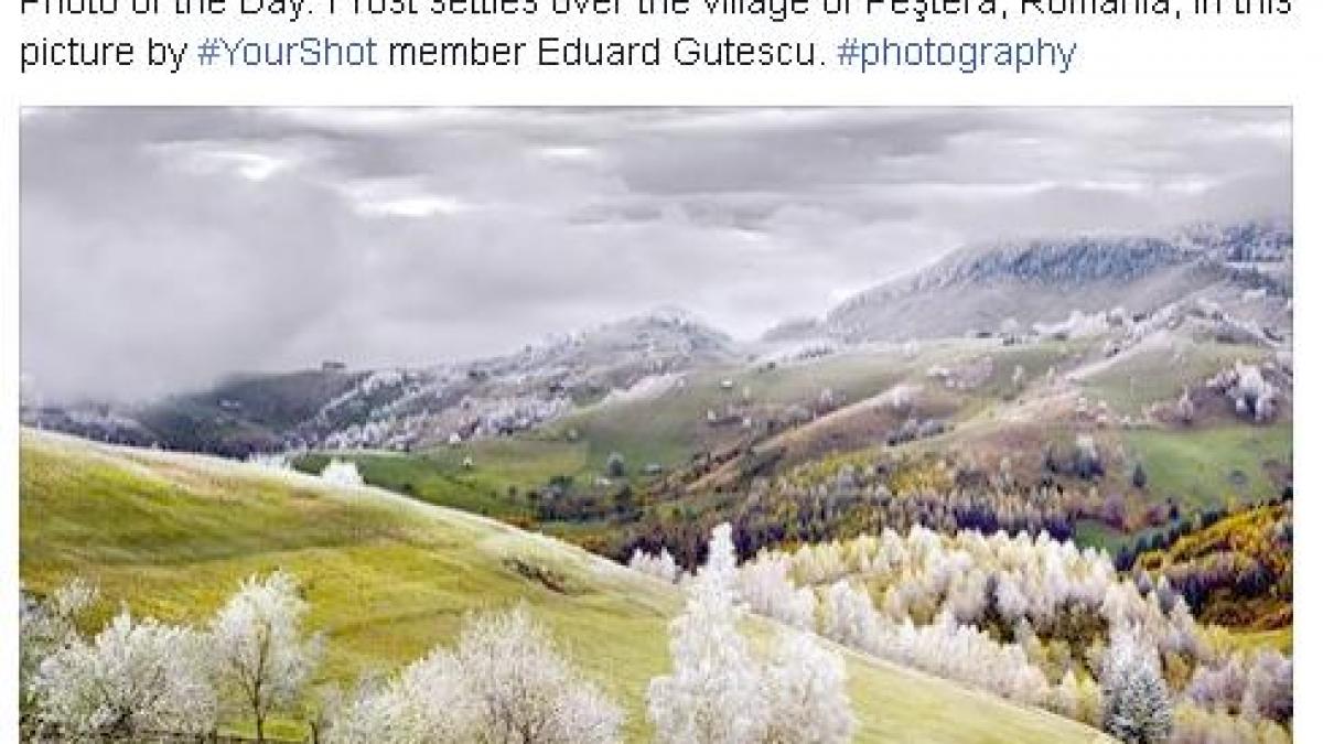 peisaj din romania in poza zilei de la national geographic