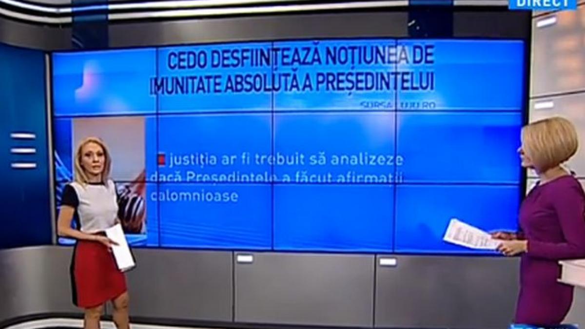 100 de minute cedo decizie impotriva imunitatii absolute a presedintelui
