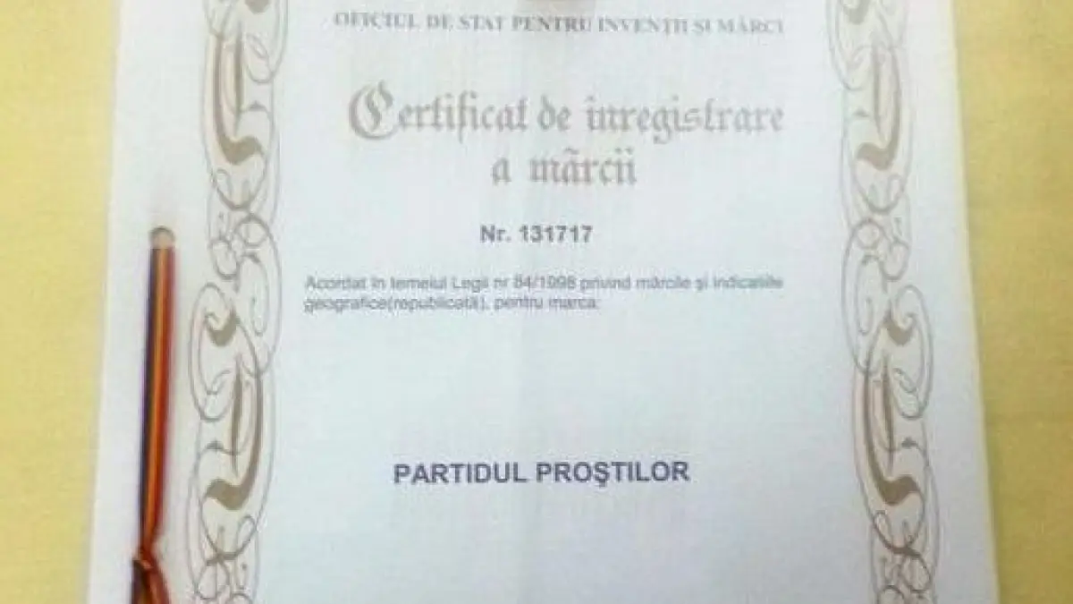 s a infiintat partidul prostilor suntem prosti dar multi bazati va pe noi
