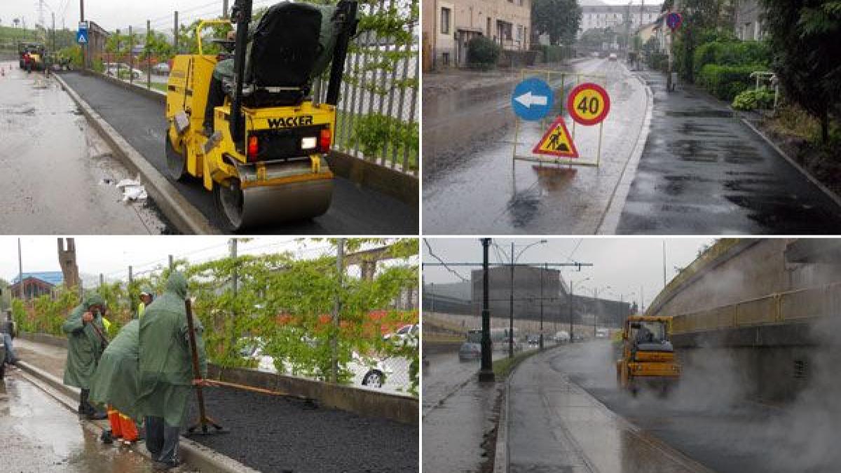 daca e iarna asfaltare sa fie treaba de mantuiala facuta de drumarii din braila am vazut cum turnau