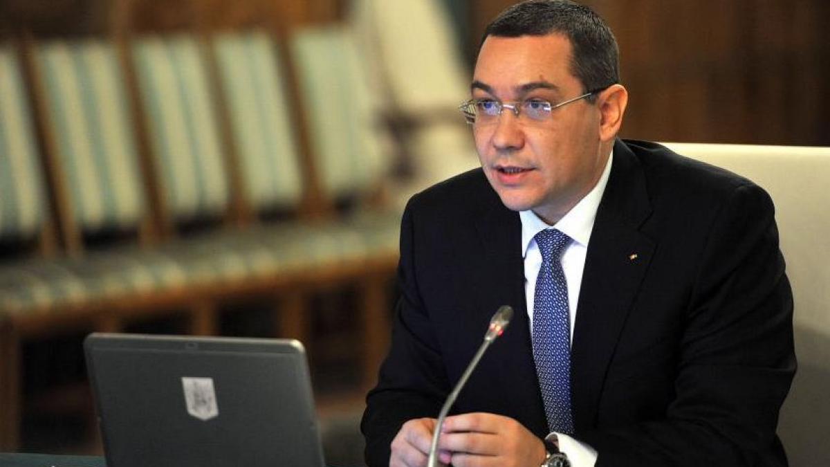 care sunt conditiile in care victor ponta ia in calcul demisia din fruntea guvernului