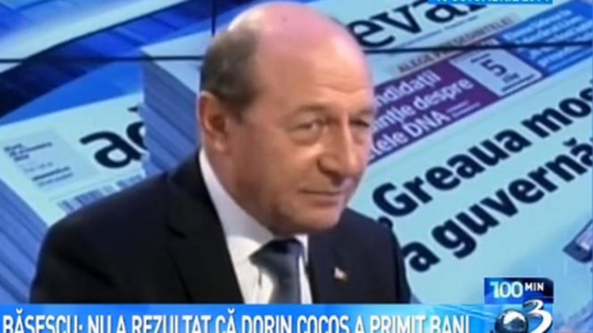 basescu si a facut un obicei din a si apara apropiatii corupti