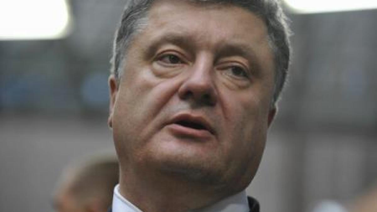 apelul facut de porosenko in aceasta dimineata asa va fi pace