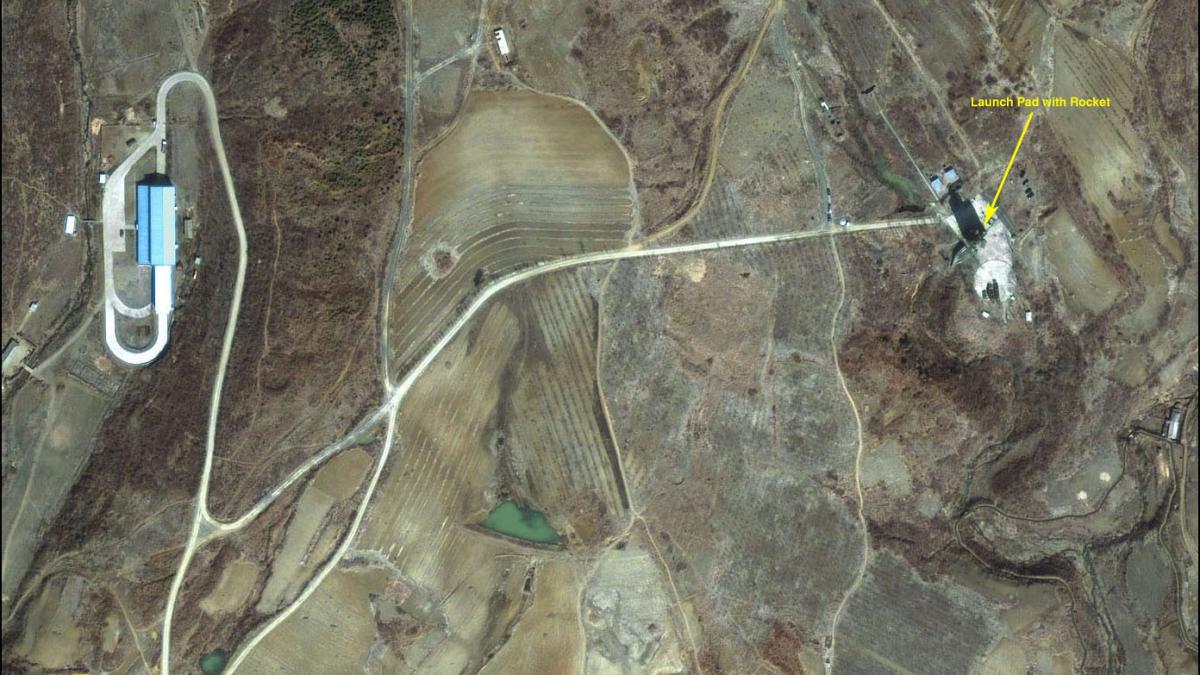 imaginile din satelit care arata ce se intampla in coreea de nord