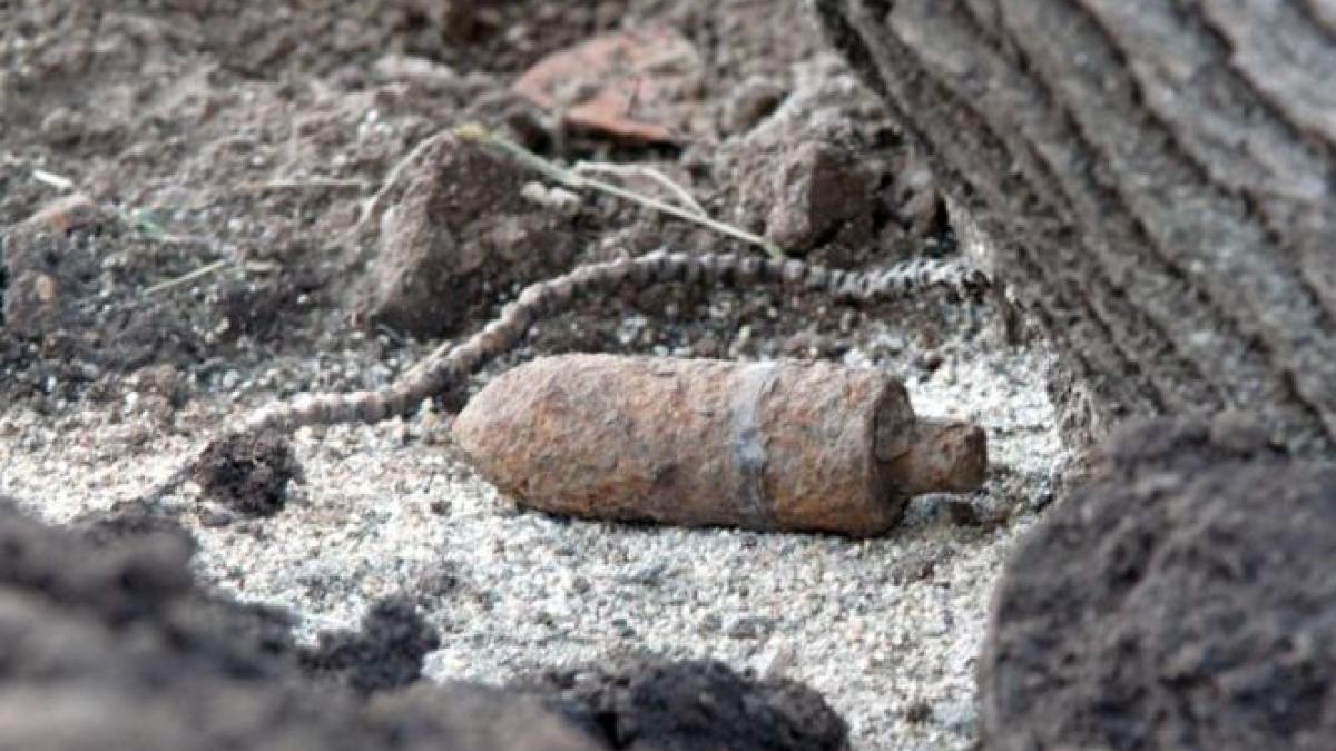 un alt proiectil a fost gasit pe santierul catedralei mantuirii neamului