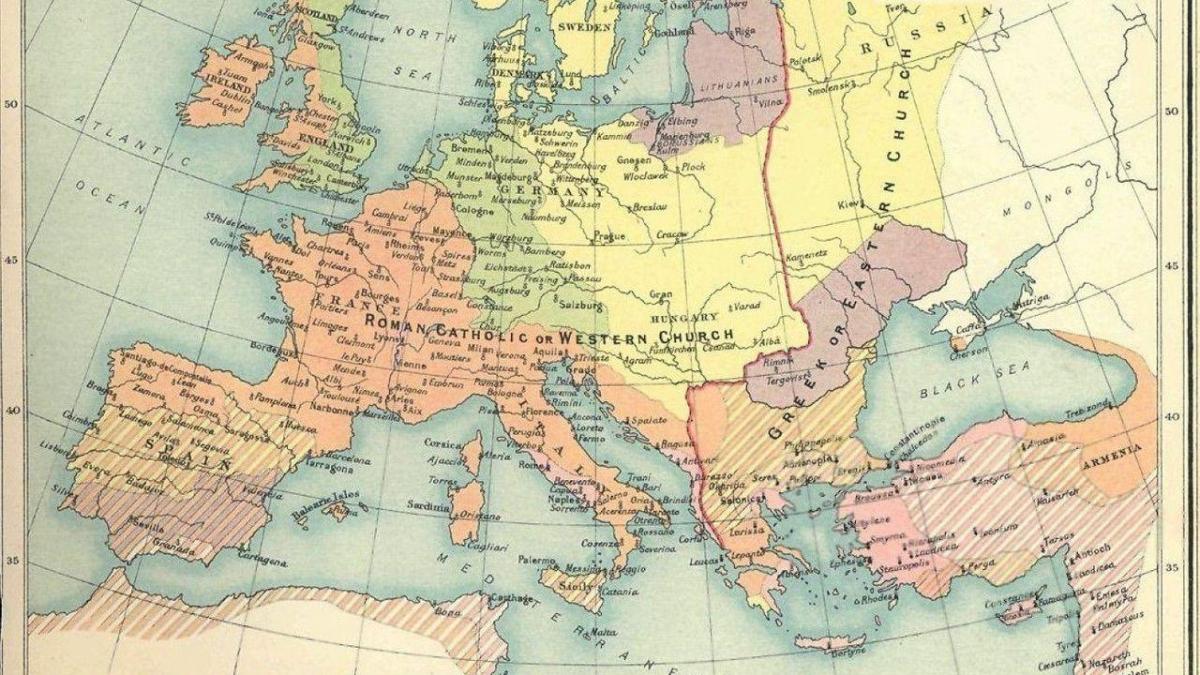 cand au aflat crestinii ca se impart in catolici si ortodocsi