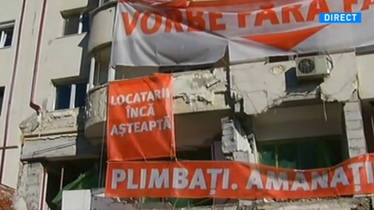 blocul din calarasi avariat in urma exploziei din seara de craciun a anului trecut nu a fost