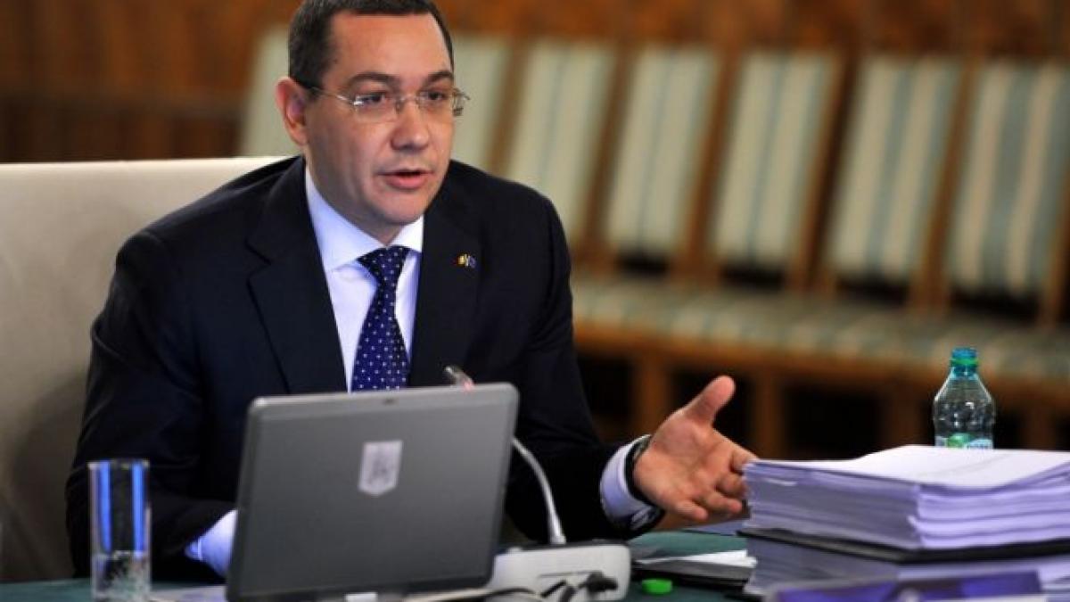 ponta a discutat cu ministrii remaniati e vorba de o regandire politica