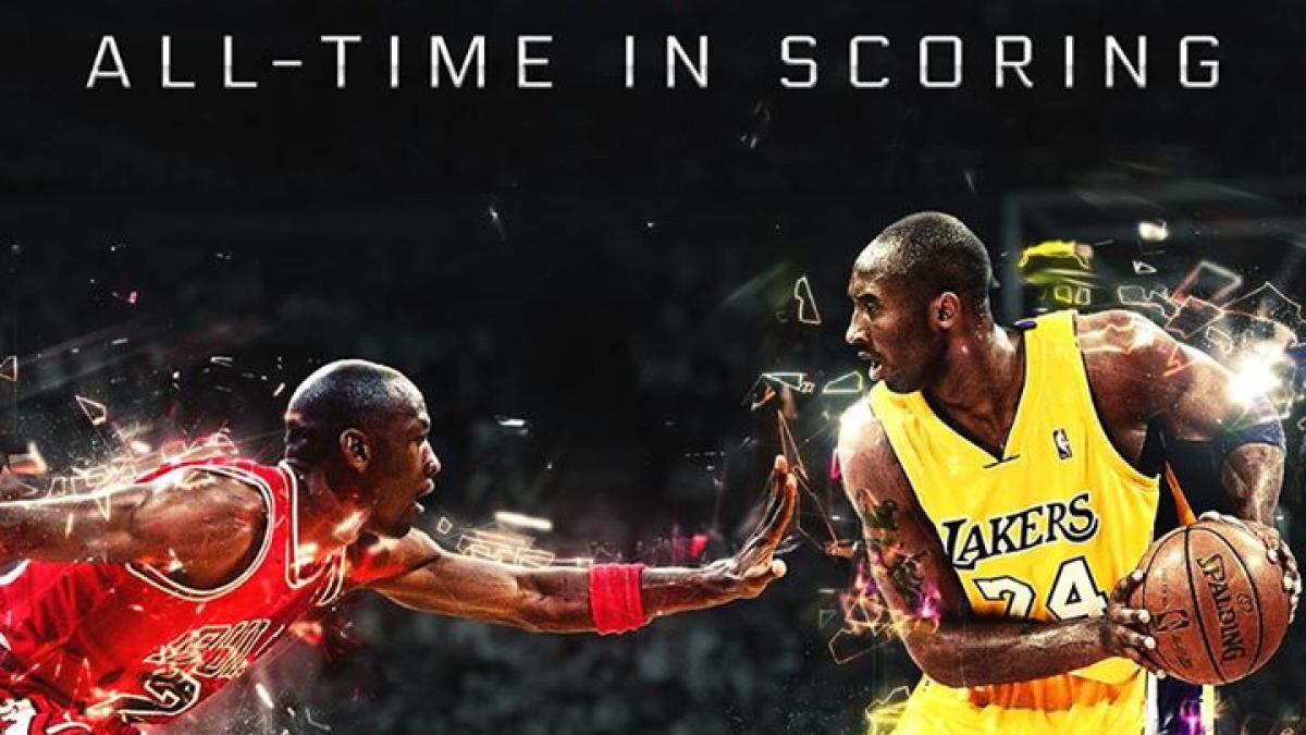 kobe bryant peste michael jordan jucatorul lui lakers a urcat pe locul trei in topul celor mai buni