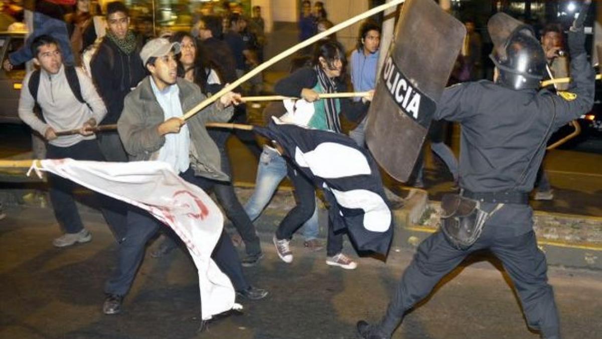 peru o persoana a murit si cinci au ranite grav in ciocnirile violente dintre protestatari si