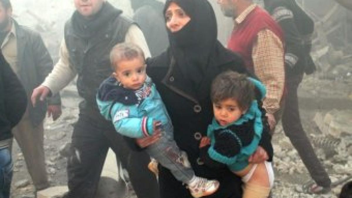 oms 1 milion de raniti in razboiul civil din siria