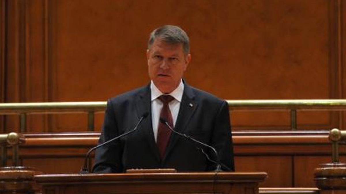 discursul integral al presedintelui klaus iohannis in parlament trebuie sa ne apucam de treaba