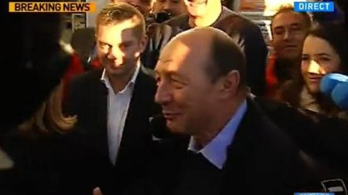traian basescu la bere in oras am revenit la conditia pe care mi am dorit o de om liber
