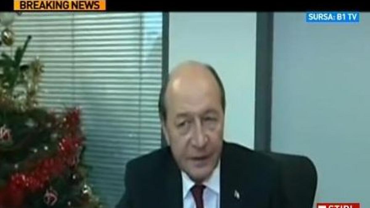 traian basescu recunoaste ca a influentat dna