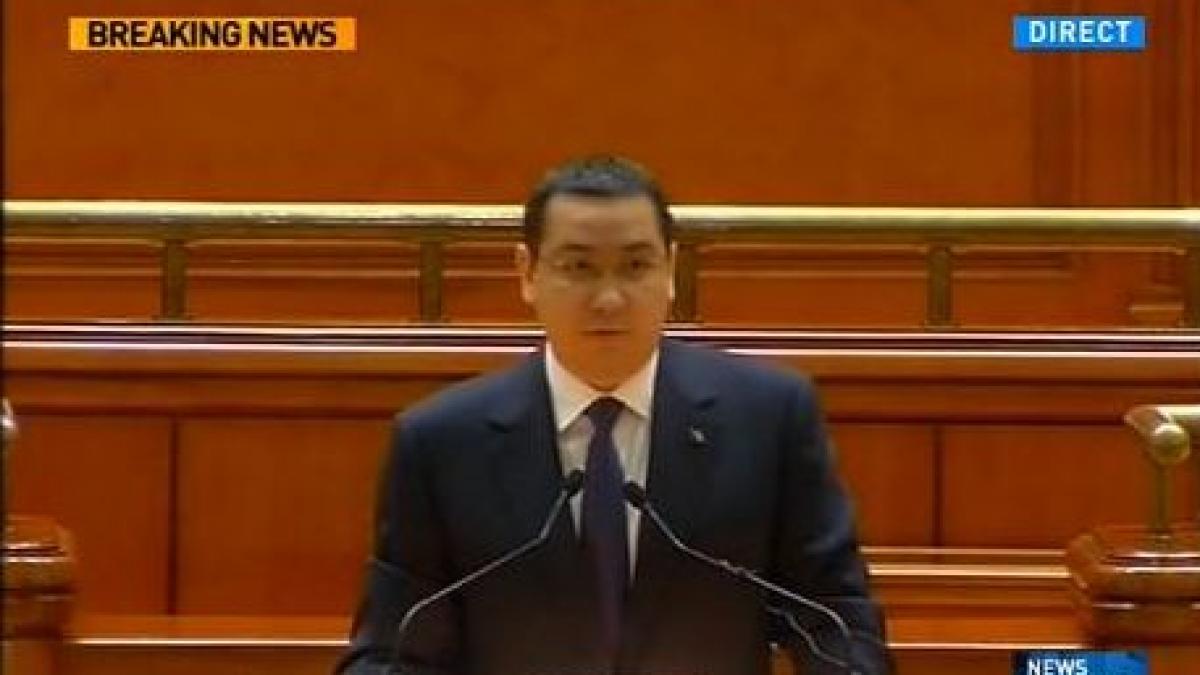victor ponta fac un apel la responsabilitate si seriozitate speram ca la 1 ianuarie acest buget sa