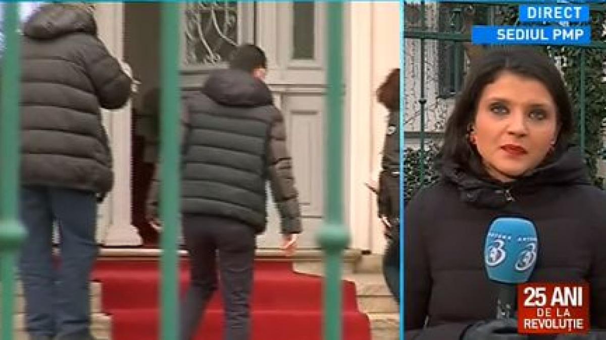 traian basescu asteptat cu covorul rosu la pmp