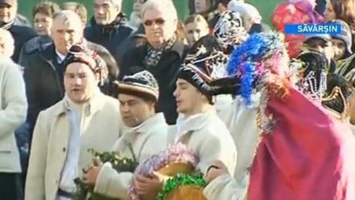 portile castelului de la savarsin au fost deschise pentru colindatori
