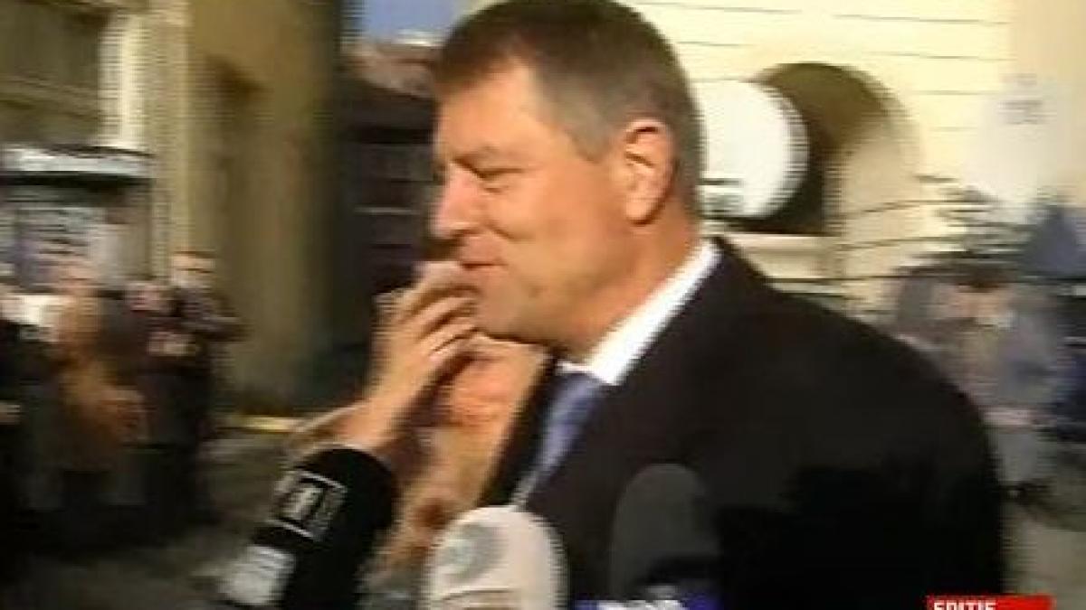 presedintele romaniei klaus iohannis la slujba de craciun