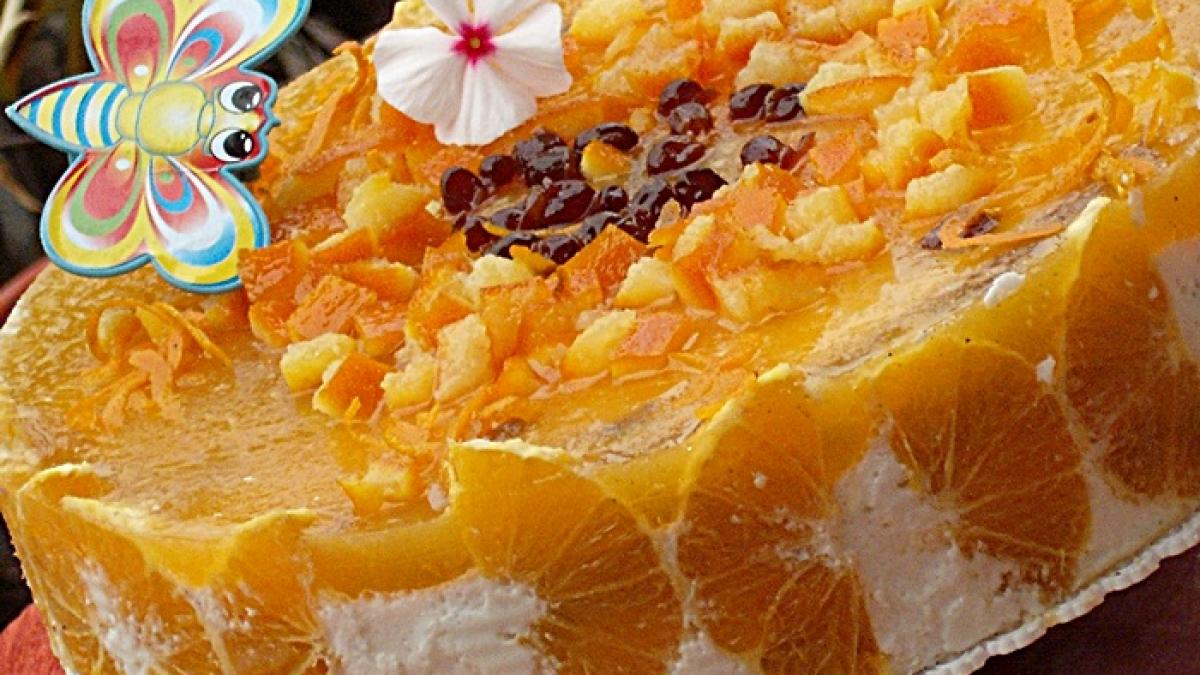 reteta pentru revelion tort cu portocale
