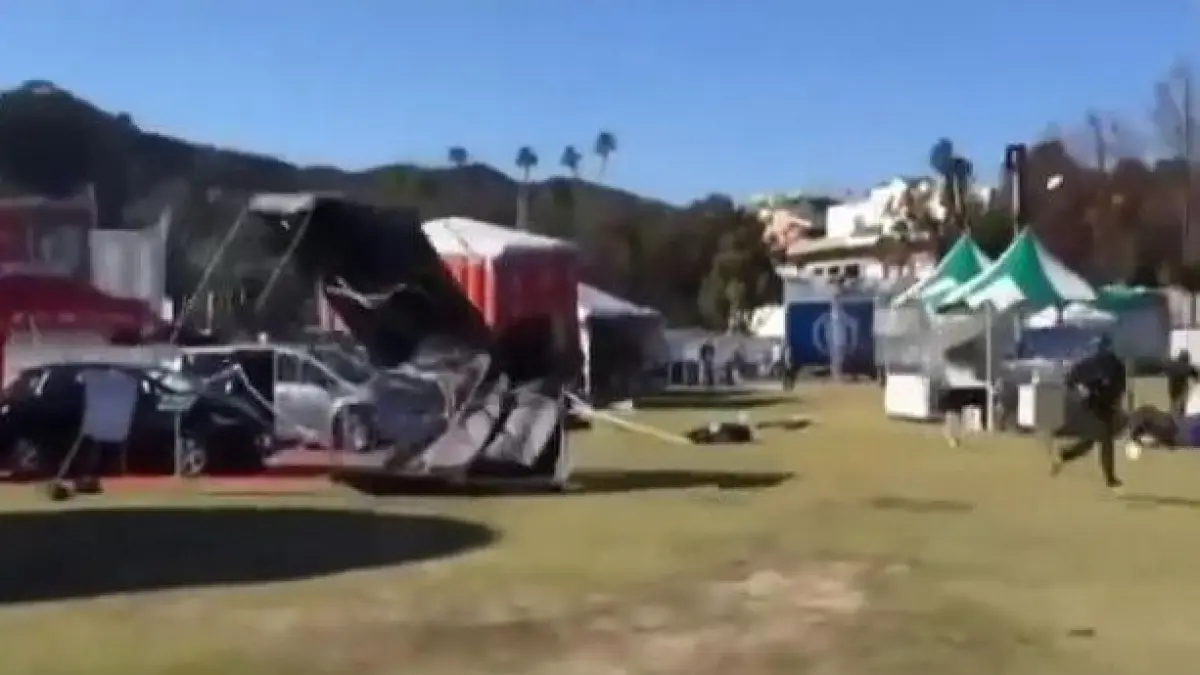 o tornada de mici dimensiuni a facut ravagii in california