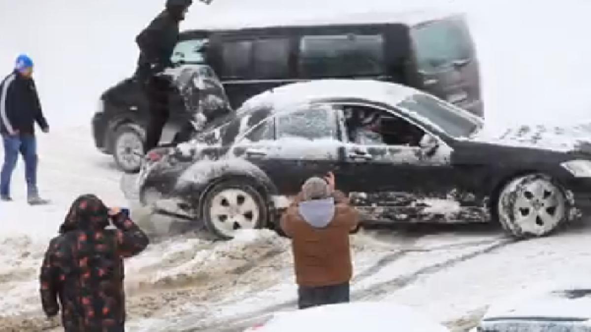 ce a facut acest sofer de mercedes dupa ce a ramas inzapezit la sibiu in loc sa l ajute ceilalti