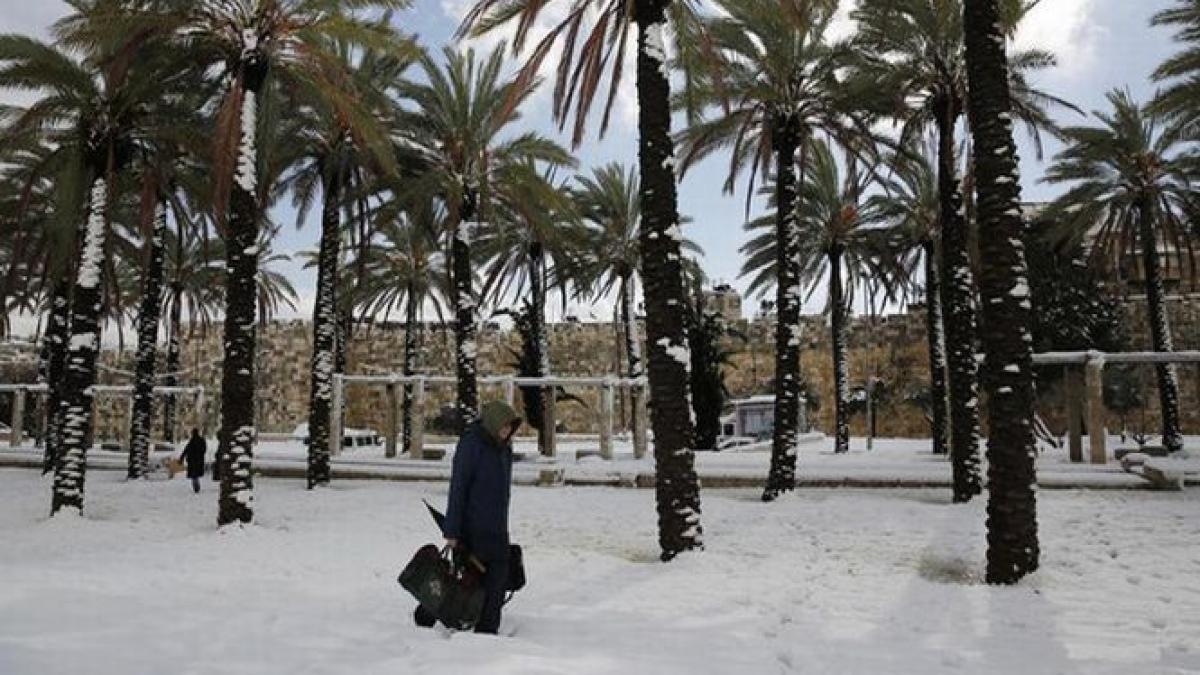 orientul mijlociu se pregateste de fenomene meteo neobisnuite