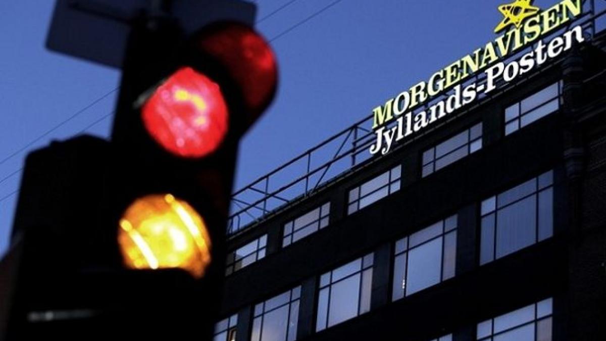 ce masuri a luat revista daneza care a publicat celebrele caricaturi cu profetul mahomed