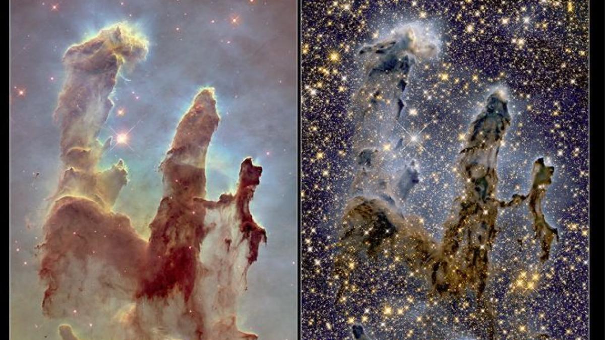 telescopul hubble a revizitat un vechi prieten nasa a publicat noi imagini spectaculoase cu stalpii
