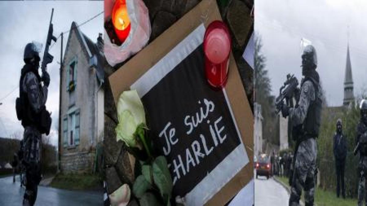 e un haos total vezi aici marturia unui roman care se afla in zona in care sunt incoltiti teroristii