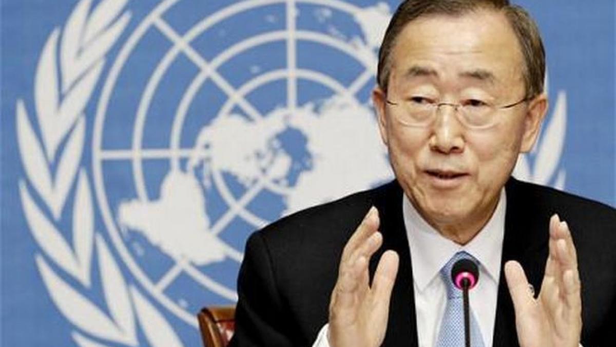 secretarul general al onu conflictul din ucraina a pus in pericol securitatea in europa