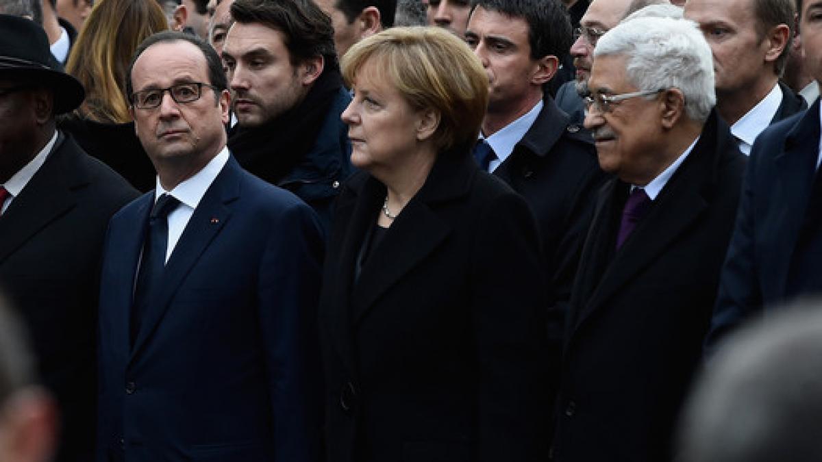 cine a venit din partea sua la manifestatia de la paris marile puteri nu au privit asta cu ochi buni