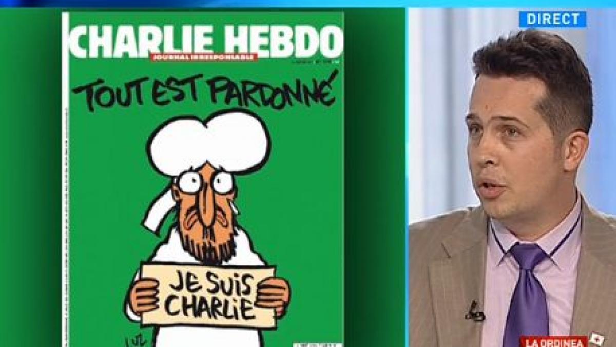 medic psihiatru caricatura de pe coperta charlie hebdo un raspuns inteligent si elegant din pacate