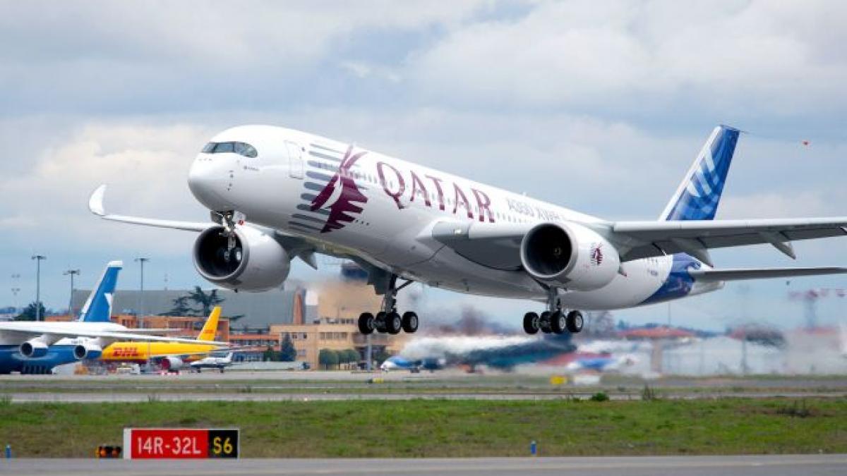 cel mai nou avion din lume a efectuat prima cursa comerciala pe ruta doha frankfurt