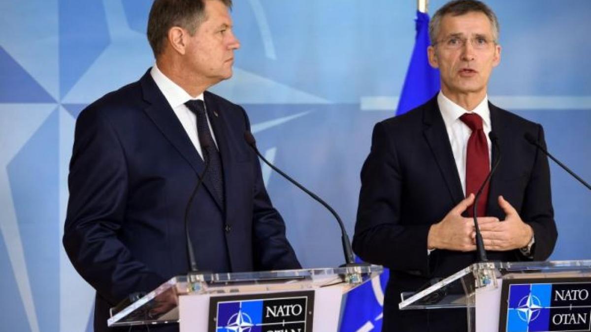 secretarul general nato si iohannis conferinta la bruxelles laudam romania pentru profesionalismul