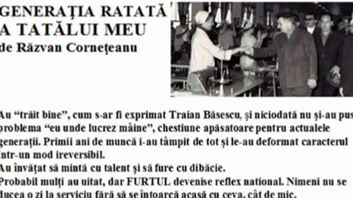 cel mai mare linsaj asasinarea morala a propriilor parinti