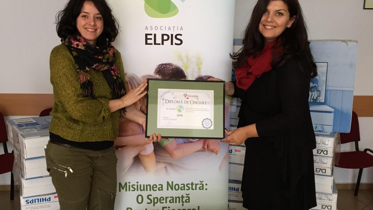 p clinica pentru bolnavii de cancer din timisoara dotata de asociatia elpis cu televizoare