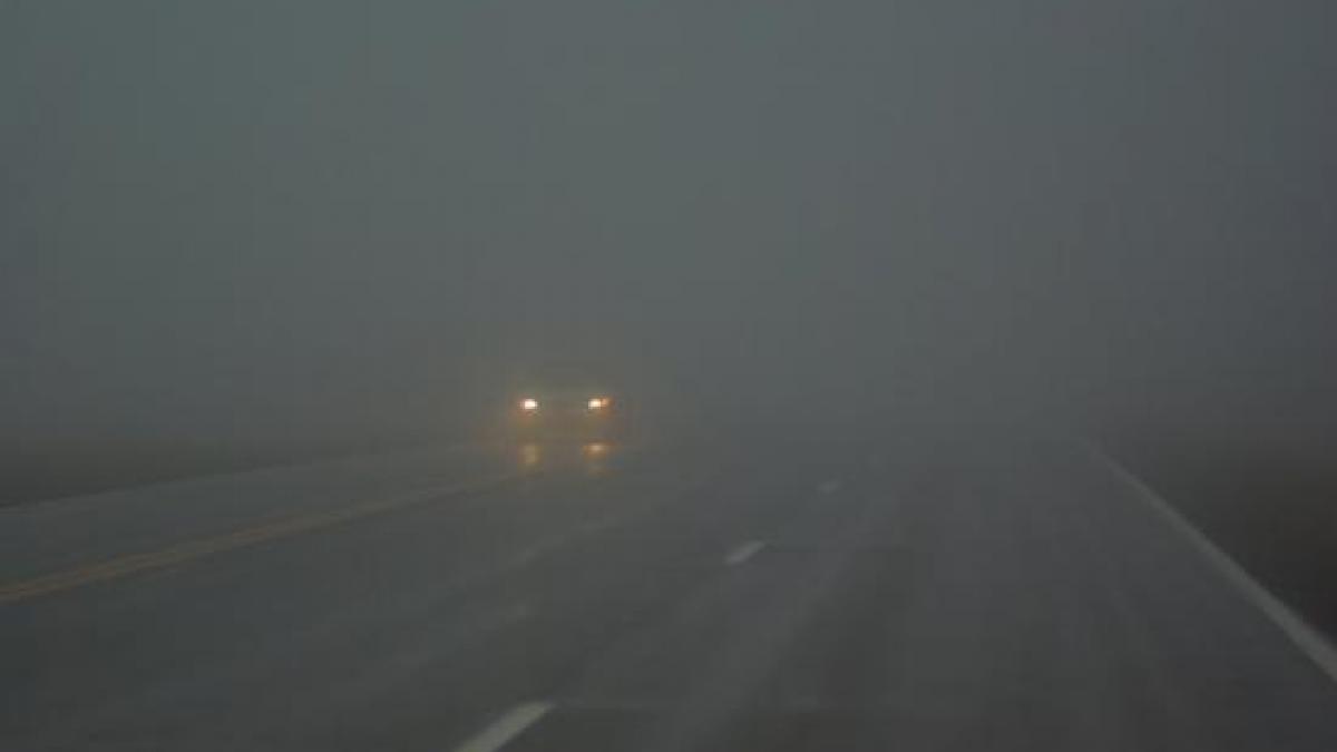 capitala si alte 16 judete sub cod galben de ceata pana la ora 11 00