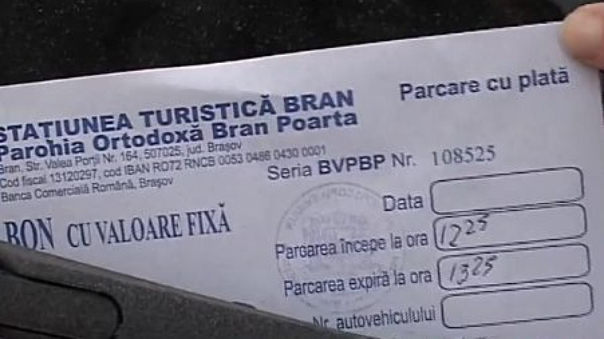 preotii din parohia bran s au facut parcangii contra sumei de 3 5 lei pe ora turistii isi pot lasa