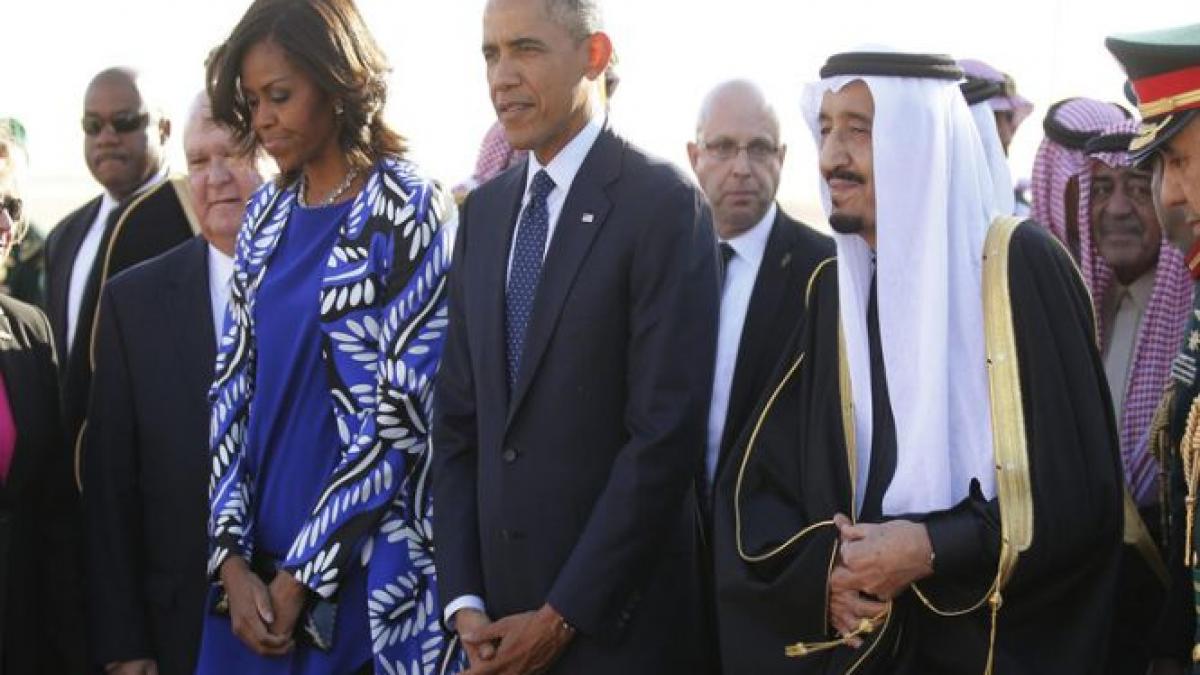 barack obama a ajuns in arabia saudita unde va avea intrevederi cu noul rege