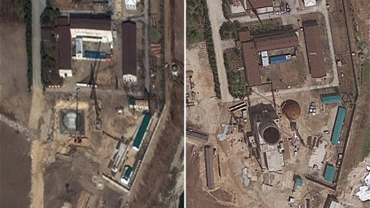 imaginile din satelit care arata ce pregateste coreea de nord america a luat deja masuri