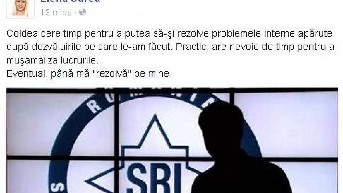 udrea coldea cere timp pentru a musamaliza tot eventual pana ma rezolva pe mine