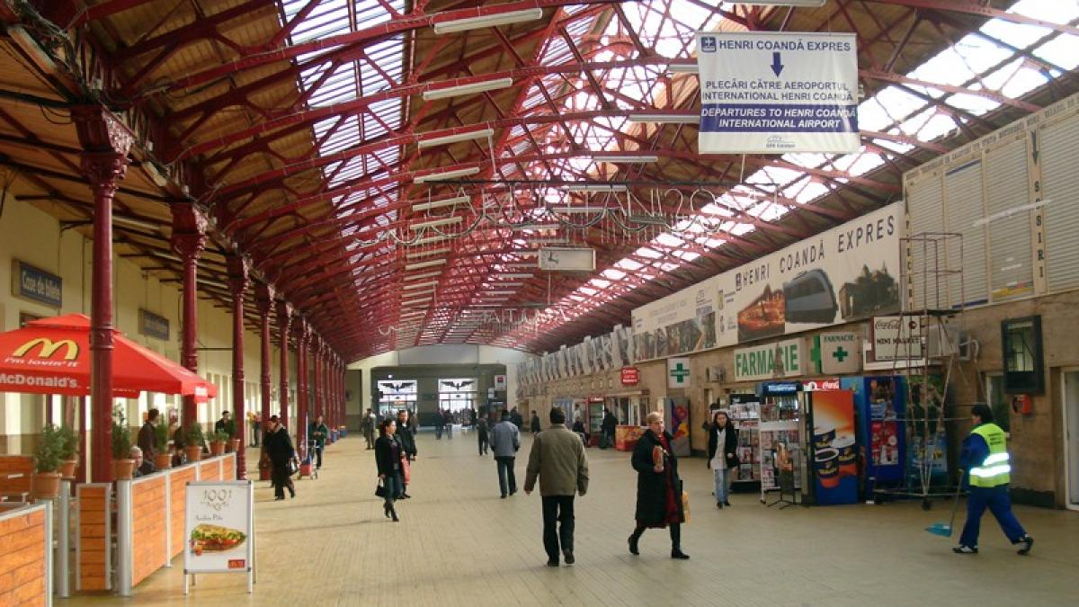 sute de mii de euro pentru paza garii de nord