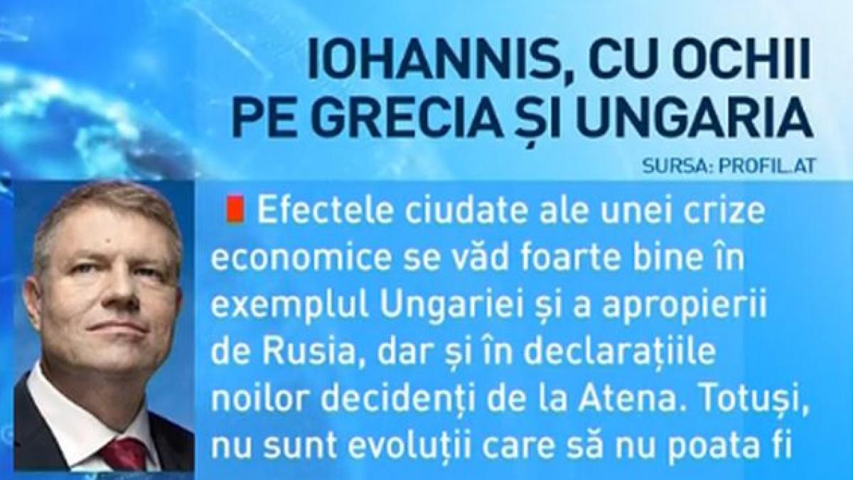iohannis romania trebuie sa devina o tara care sa faca fata amenintarilor