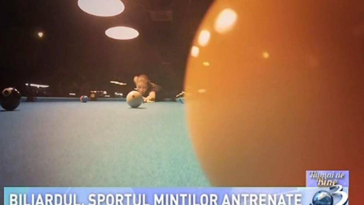 numai de bine biliardul sportul mintilor antrenate